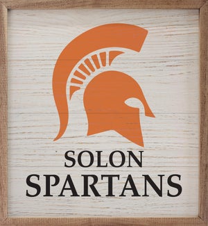 Vintage Solon Spartans White